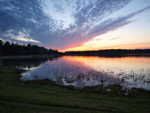 sunlight,landscape,sunset,lake,nature,reflection