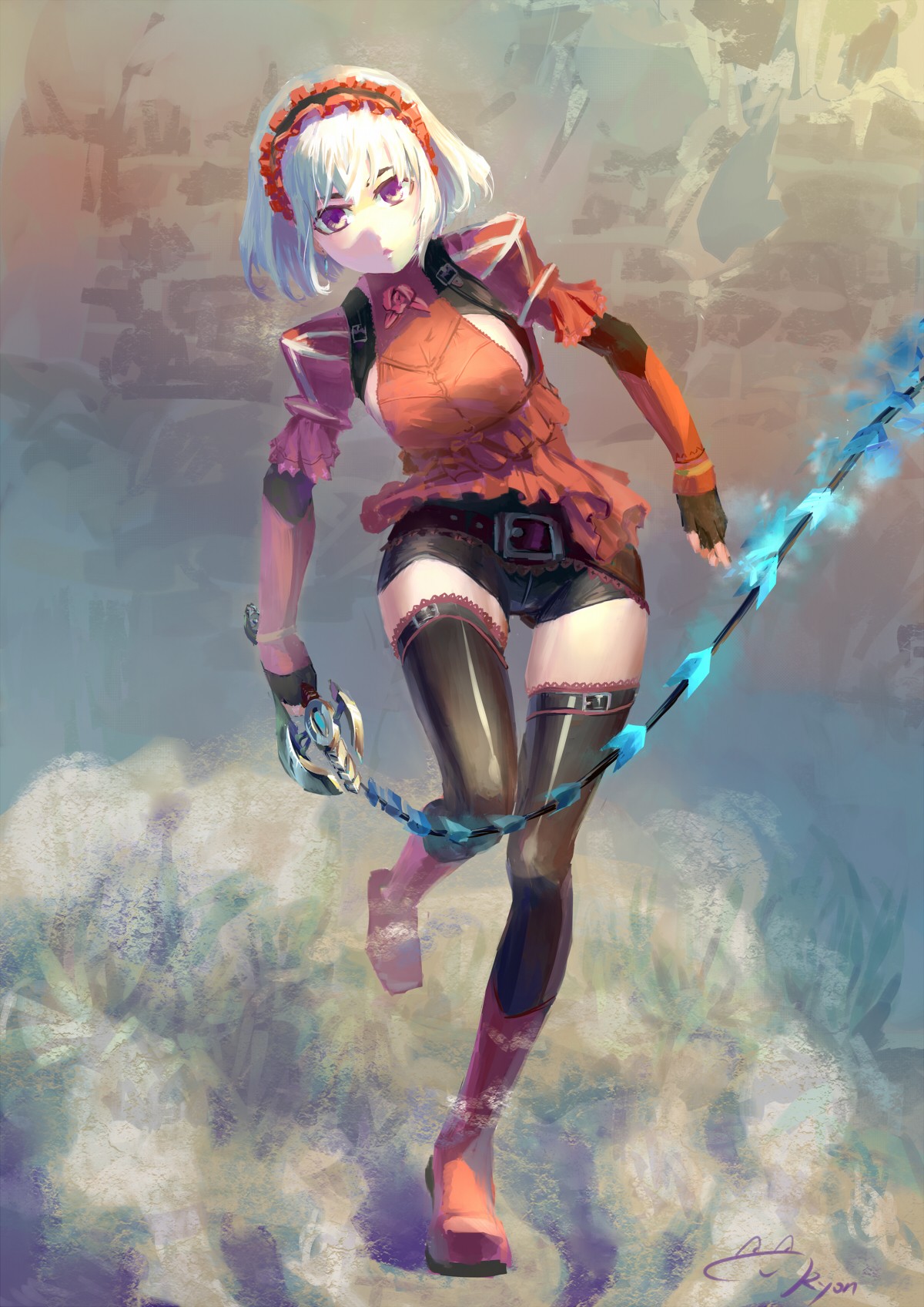 Get Wallpaper Wallpaper Hitsugi No Chaika Anime Girls Chaika Bogdan Thigh Desktop Wallpaper Free