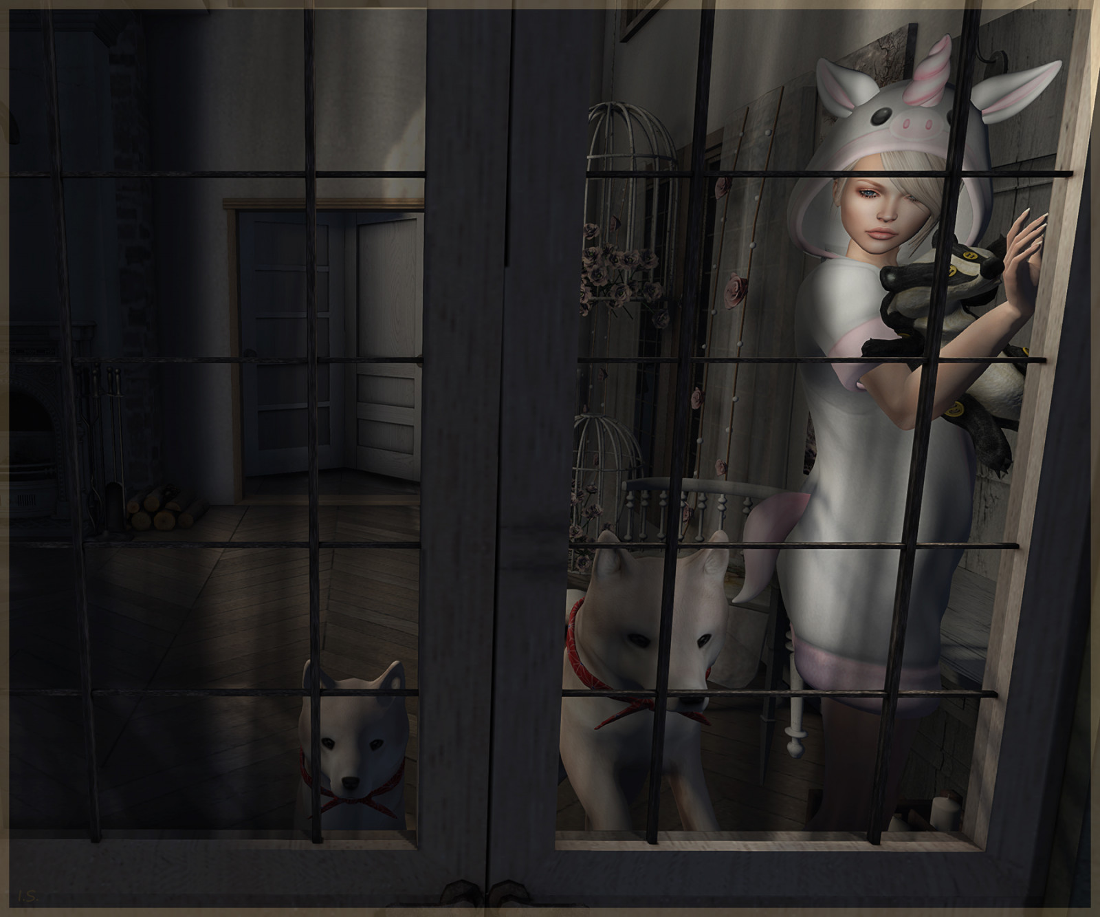 okno, sklenka, Infiniti, dívka, tma, ikon, kustom9, fameshed, co dál, maitreya, elikatira, collabor88, halfdeer, shinyshabby, lelutka, nelaskavost, applefall, sweetthing, lostjunction, bauwerk, 8f8, dustbunny, ariskea, šišlavost, thesecretaffair, aptb, Zerkalo, scarletcreative, thehive, ltdtheevent, ATW