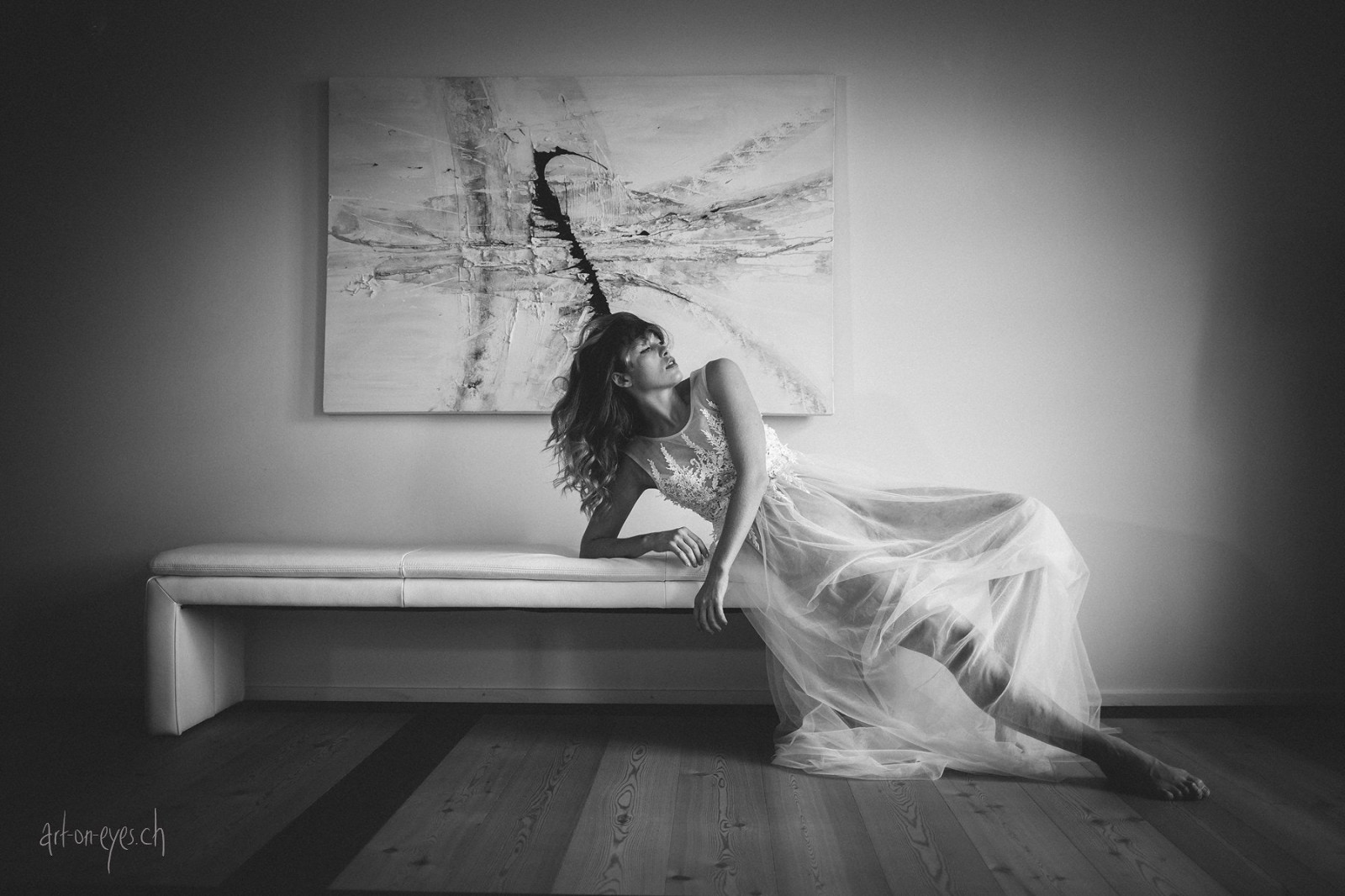 Roger Brunner, 단색화, 펼쳐, 여자들, 모델