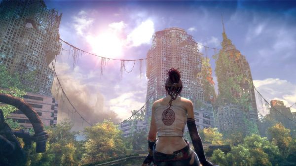 video games,Abandoned city,sunlight,ruin,world,Enslaved Odyssey to the West