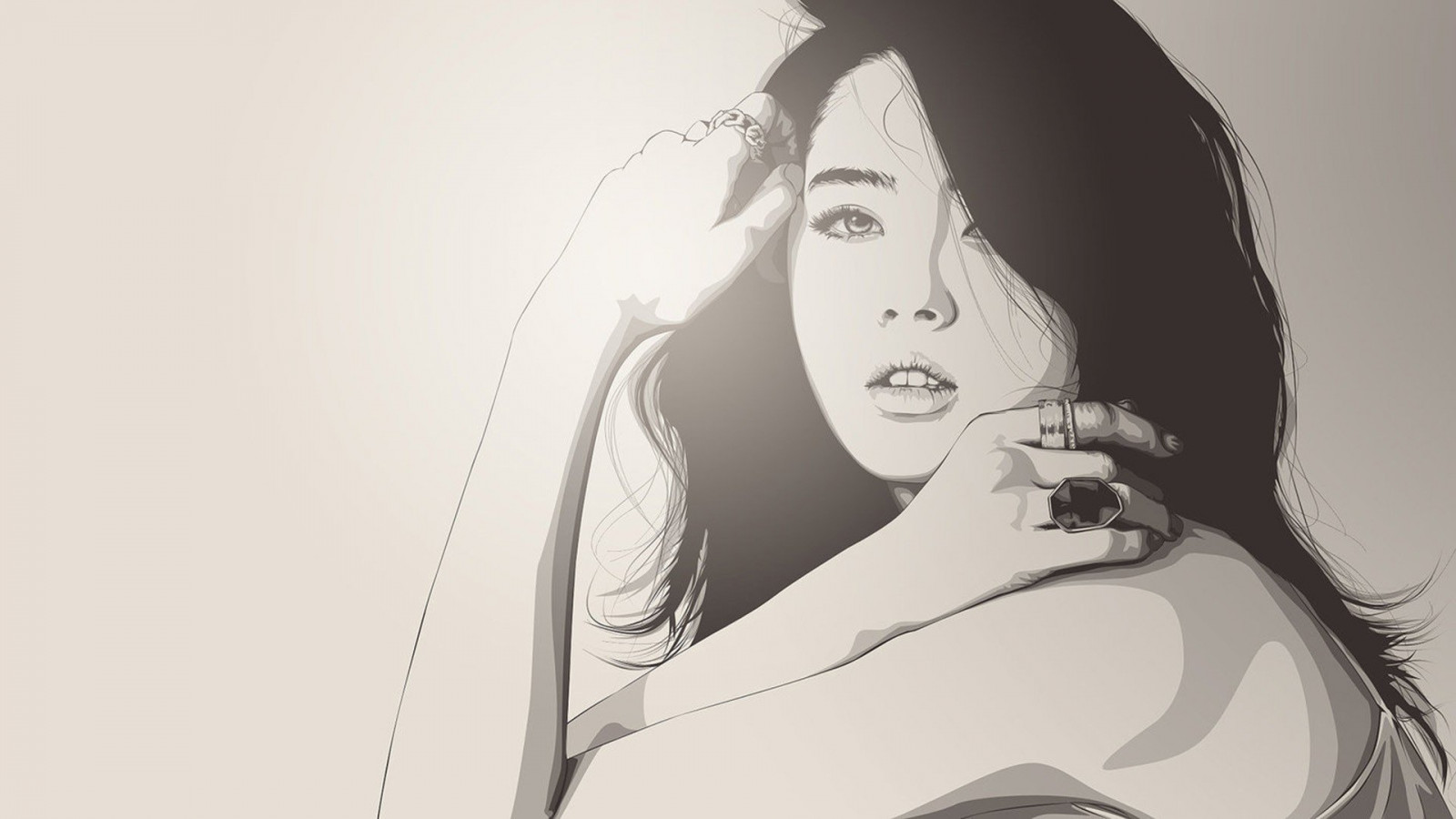 1920x1080 px, Go Ara, vektory, Vexel, Yuschaf