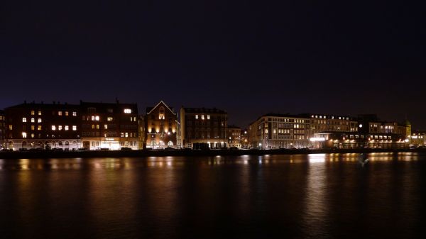 city,light,house,building,water,reflection