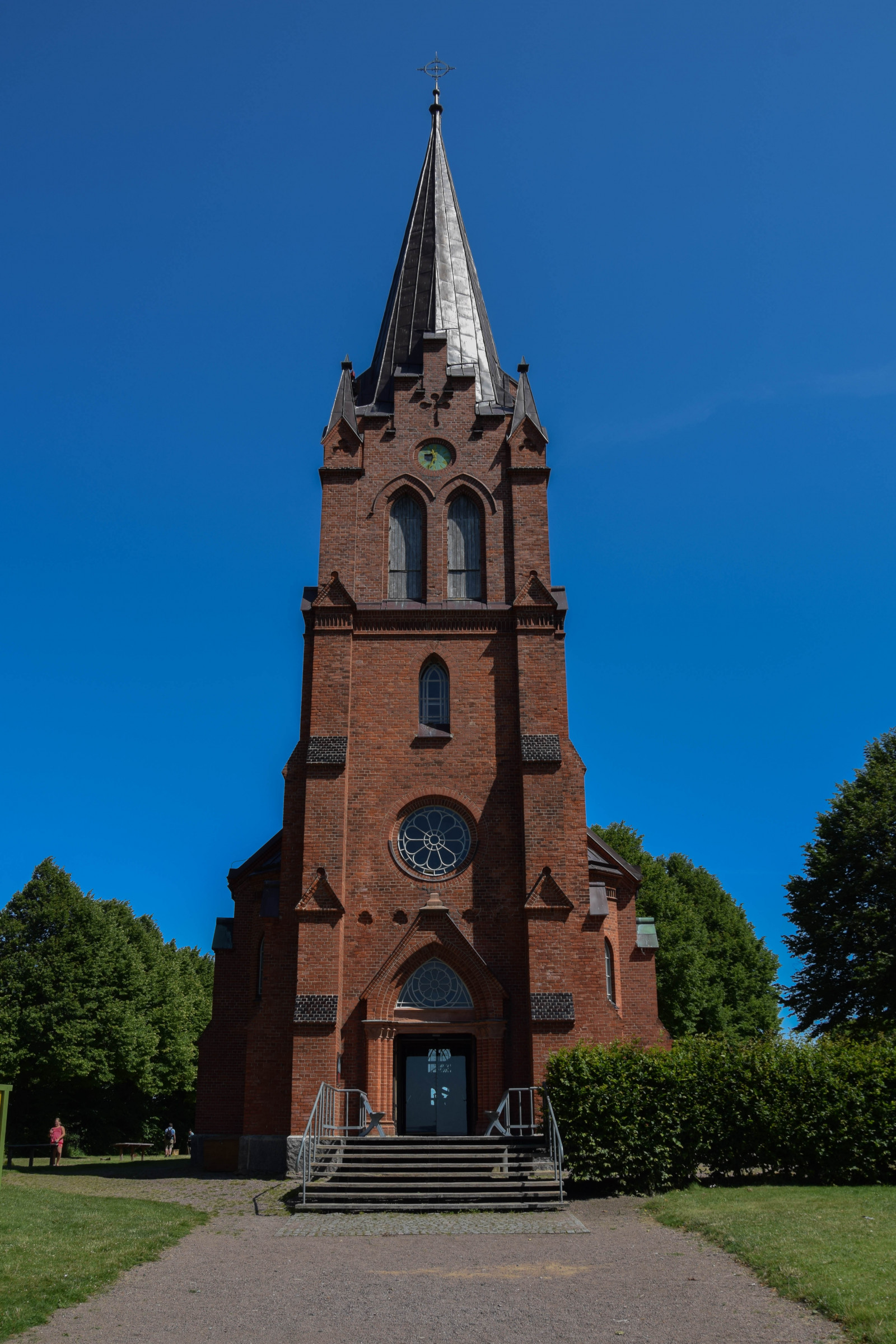 voda, jízdní kolo, budova, nebe, mraky, věž, ostrov, letní, Švédsko, kostel, muzeum, kaple, hodinová věž, spirála, zámek, Pohled, oceán, resund, sk ne, venkov, kyrka, Landskrona, bl nebe, ven, Hven, mezník, místo uctívání, kostelní věž, zvonice