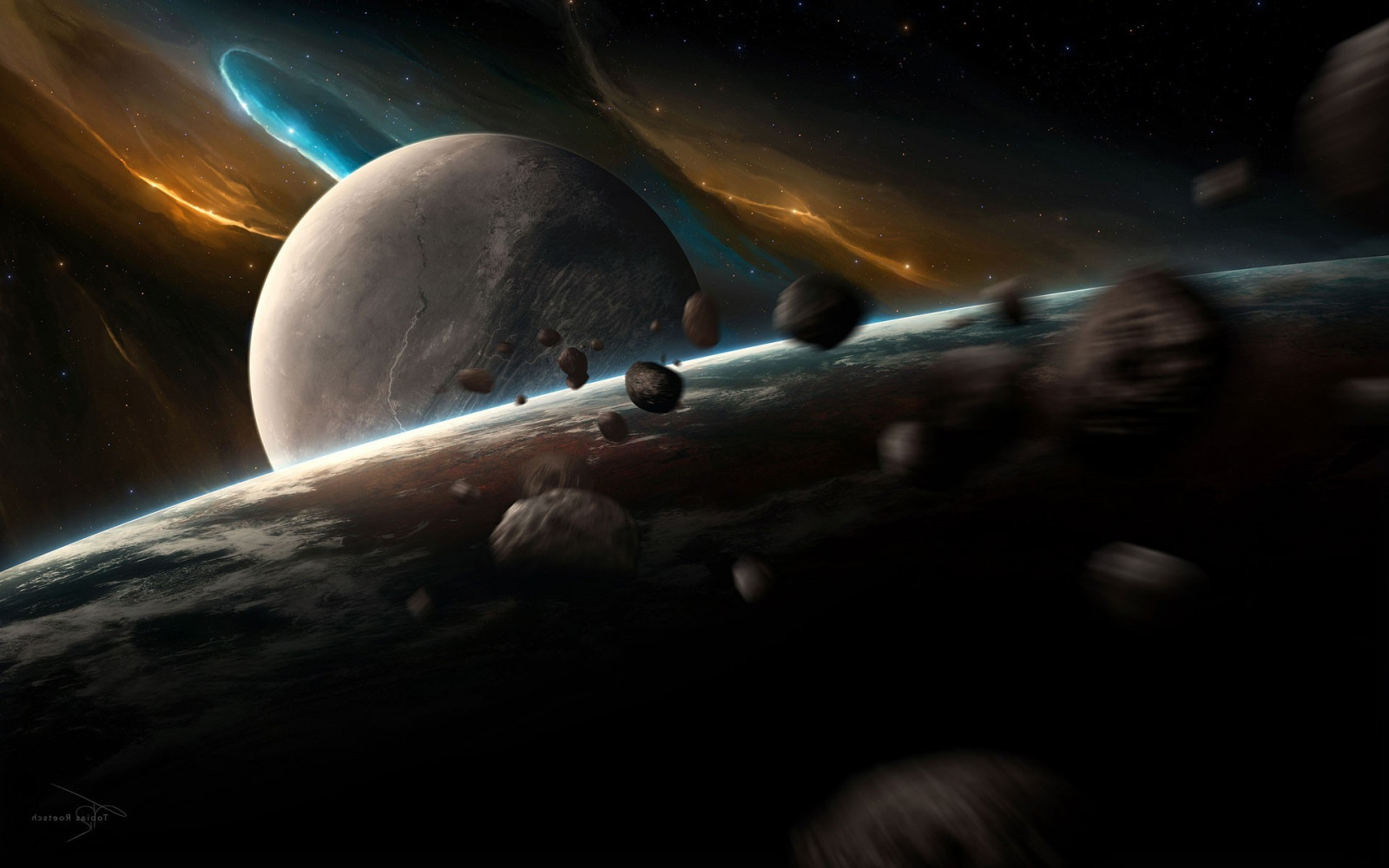 ศิลปะจินตนาการ, ดาวเคราะห์, พื้นที่, ยานพาหนะ, โลก, บรรยากาศ, จักรวาล, ดาราศาสตร์, ความมืด, ภาพหน้าจอ, 1920x1200 px, บรรยากาศของโลก, นอกโลก, วัตถุดาราศาสตร์, CG Render