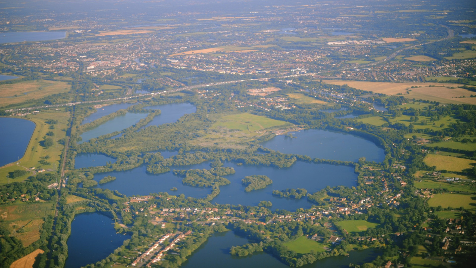 panoráma města, záliv, fotografování, řeka, letecký pohled, ptačí perspektivy, Let, prostý, nádrž, Atmosféra Země, letecké snímkování, ekosystém, ústí
