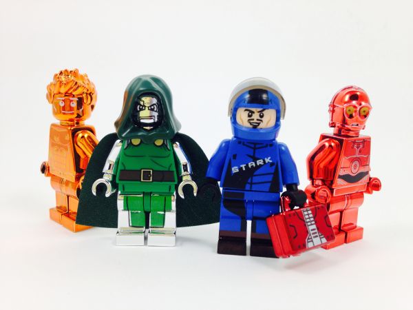 LEGO,Toy,chrome,custom,man,iron