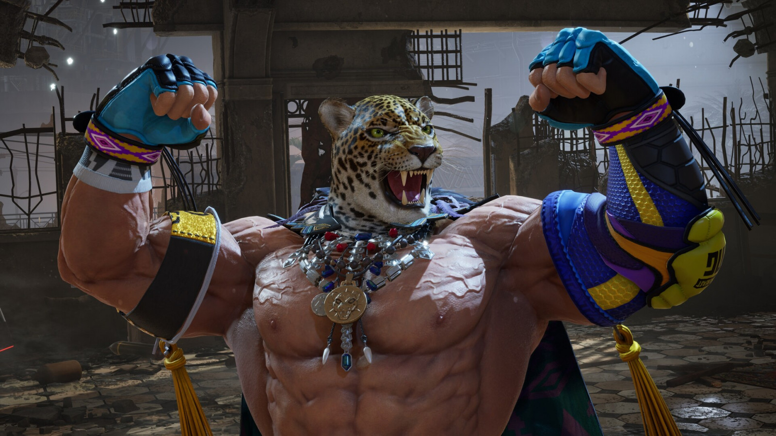Wallpaper Tekken 8 King Tekken 8 King Tekken Tiger Video Games wallpaper-tekken-8-king-tekken-8-king-tekken-tiger-video-games