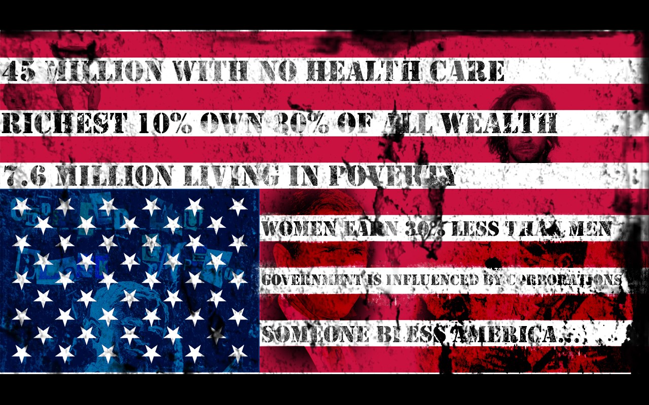 Wallpaper text, American flag, statistics, brand, banner, line
