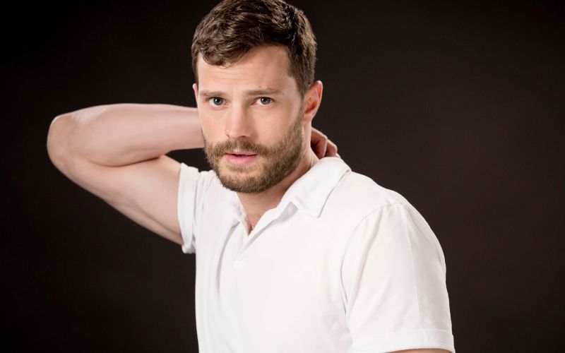 Jamie Dornan,actor,față,barbă,sedinta foto
