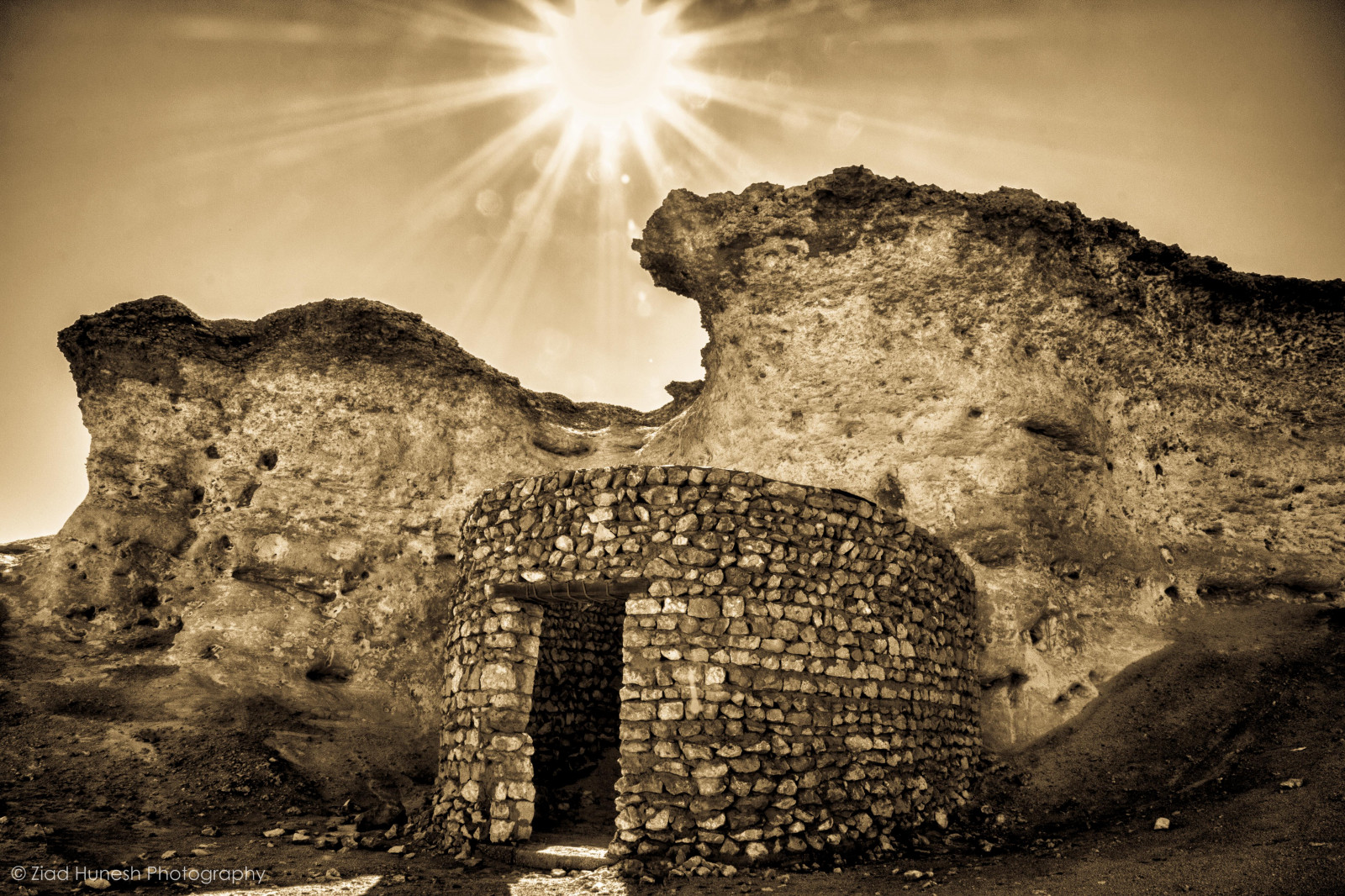 Wallpaper Sun, Mystery, Canon, rocks, village, stones, Qatar, 650d