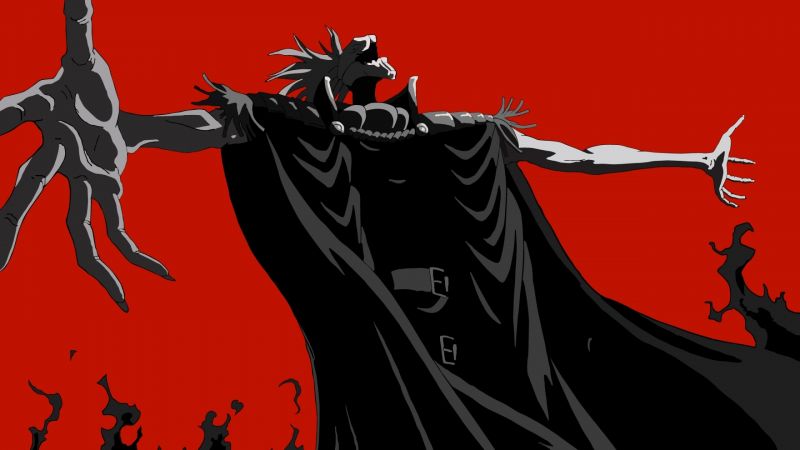 ilustrace,anime,Mirai Nikki,kreslená pohádka,démon,Deus Ex Machina