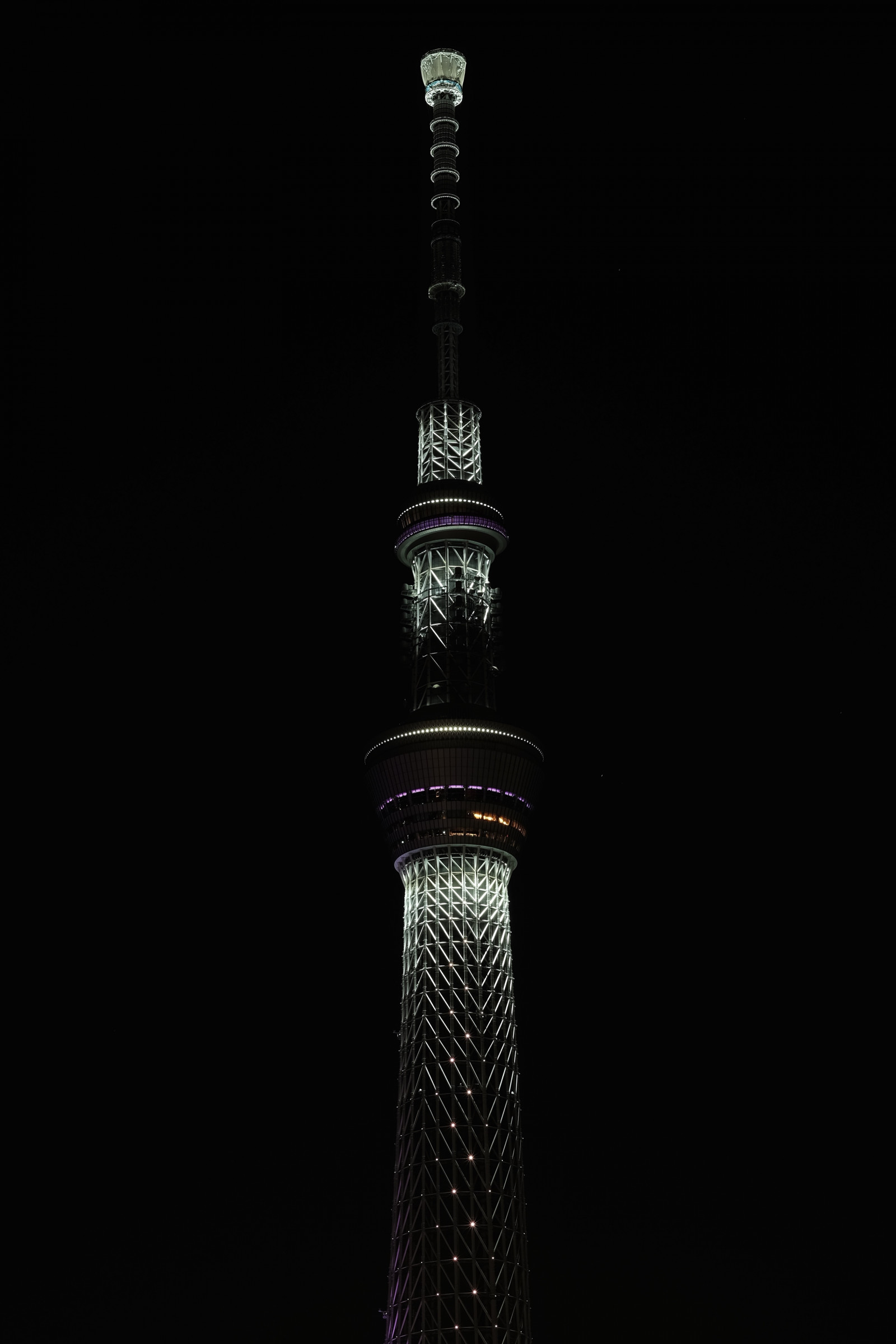 noc, architektura, Tokio, Fujifilm, Skytree, láhev, Fujinon, mezník, Tokyo Sky Tree, x, XT1, čisté nebe, fuyumiyabi, xf56mmxf56mmf12r, destilát, lahev vína