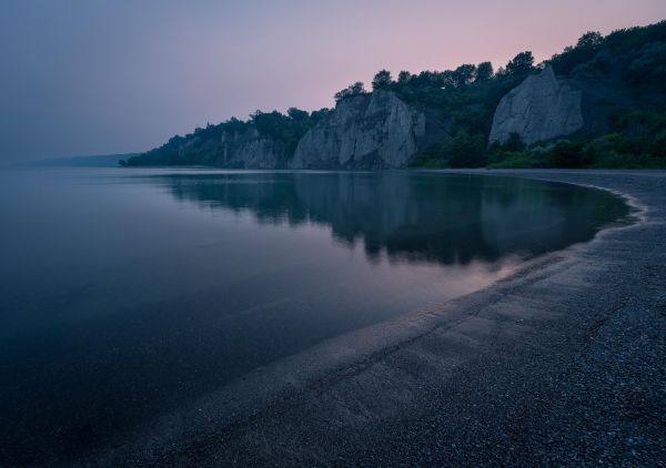 nature,landscape,beach,sunset,lake,dusk