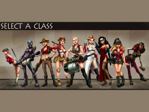 software uap,Katup,komik,Team Fortress 2,kelas-kelas,screenshot