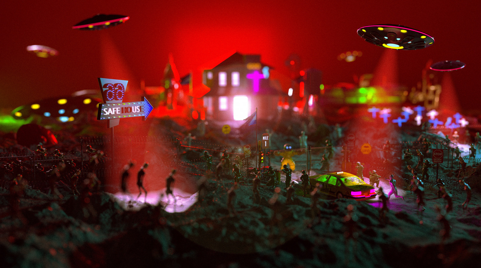 Wallpaper : digital art, artwork, illustration, environment, aliens