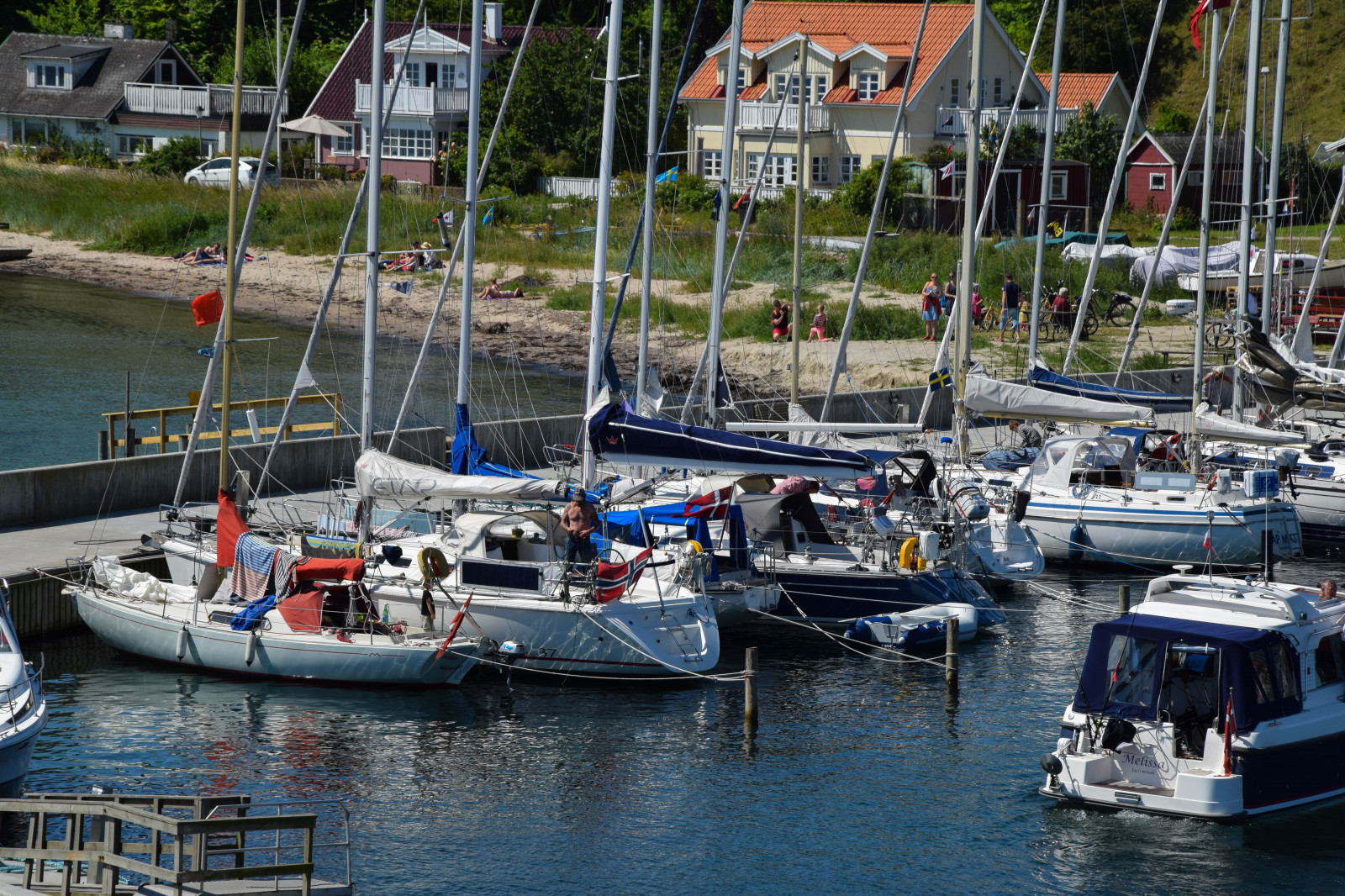 loď, moře, voda, jízdní kolo, nebe, vozidlo, mraky, přístav, ostrov, letní, Švédsko, dok, Marina, Pohled, oceán, jachta, lodě, resund, sk ne, venkov, přístav, domy, b dehet, Landskrona, bl nebe, plavidlo, ven, Hven, lodičky, vodní, rybářské plavidlo