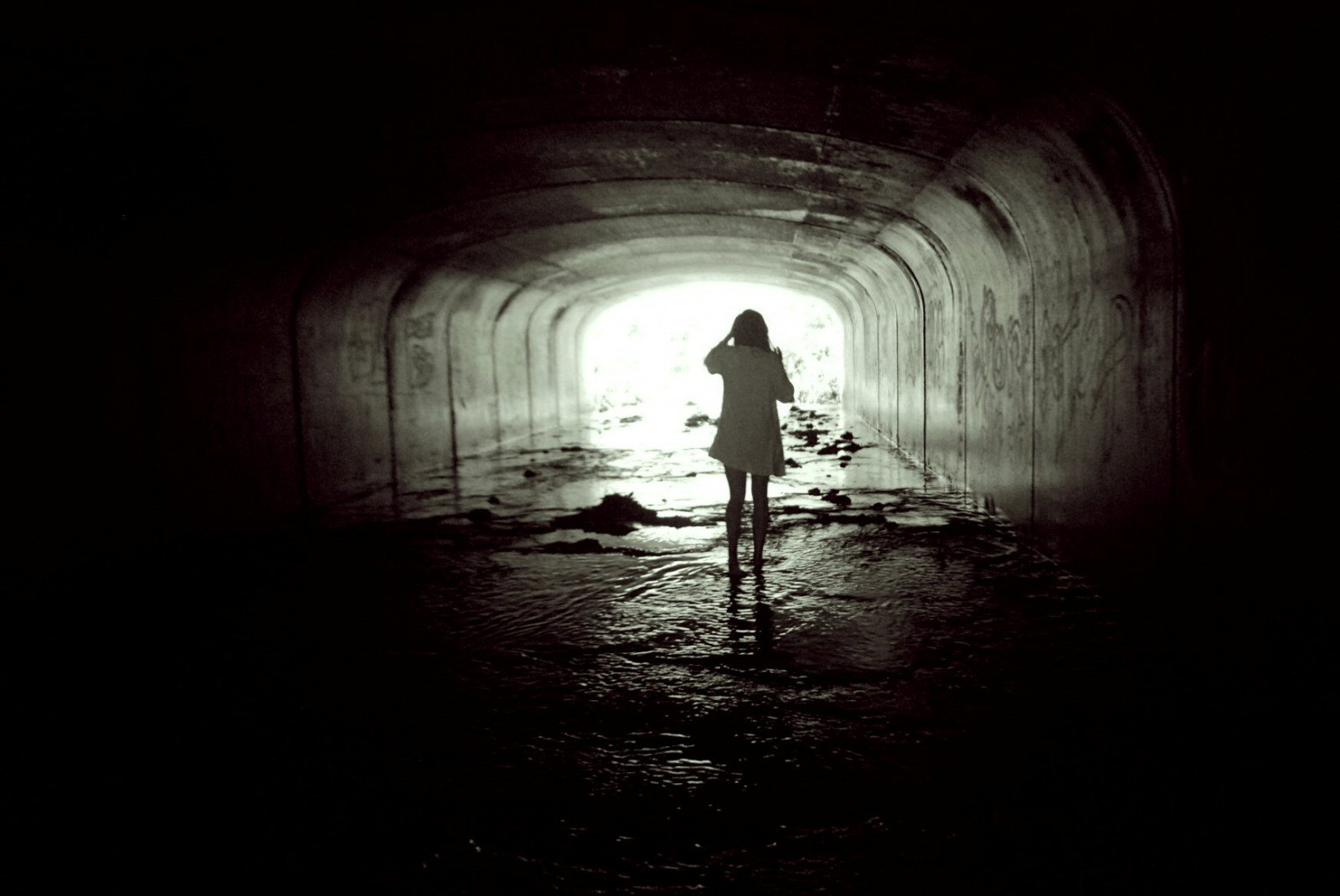 Wallpaper : darkness, infrastructure, light, tunnel, atmosphere, black ...