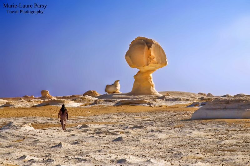 nebe, poušť, krajina, písek, Skála, Liparské landform
