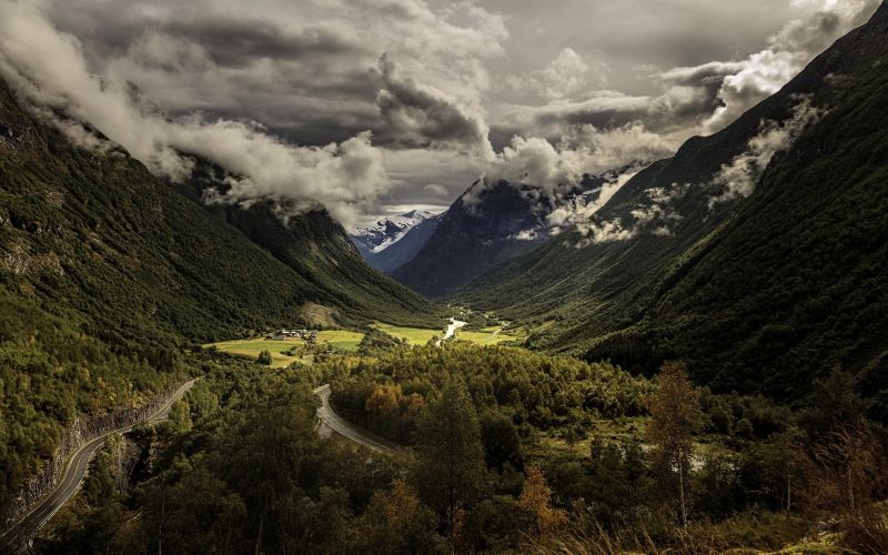 2200x1375 px, forest, highway, landscape, mountain, clouds 2200x1375 px, forest, highway, landscape, mountain, clouds