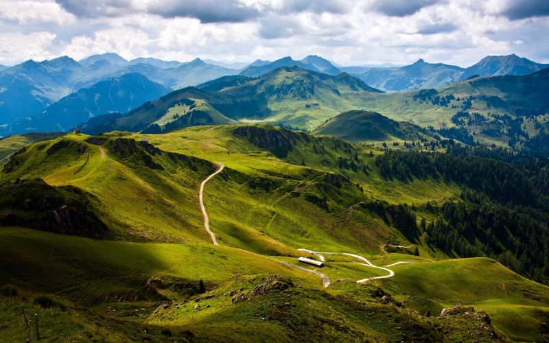 landscape, hill, lake, nature, valley, mountain pass landscape, hill, lake, nature, valley, mountain pass