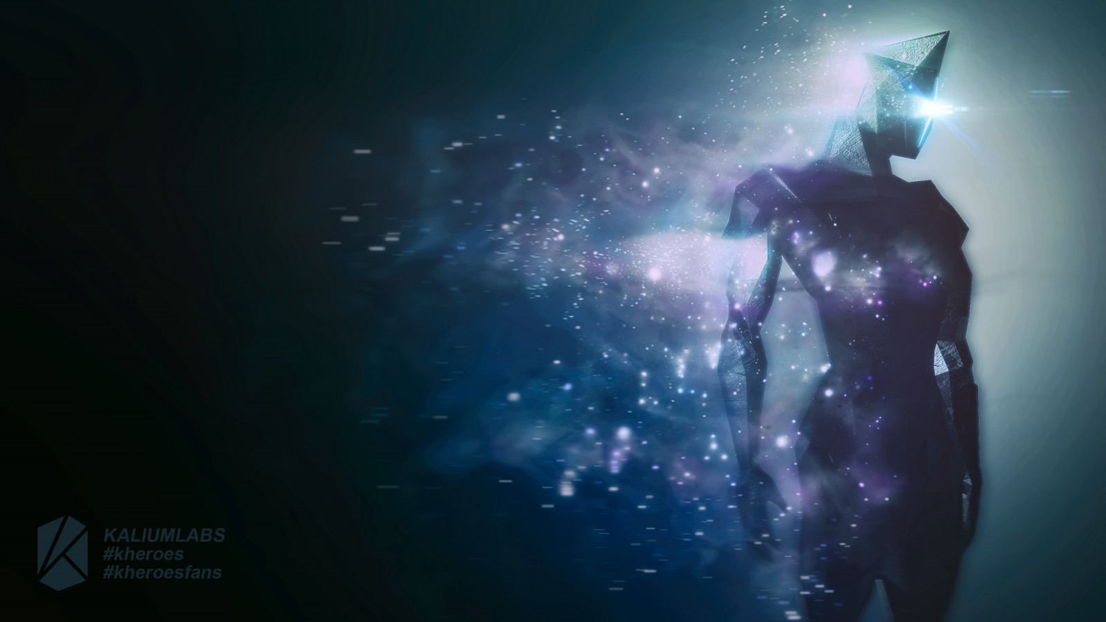 spazio, personaggi originali, subacqueo, atmosfera, i fumetti, universo, particella, detriti, kheroes, kh ay, kaliumlabs, leggero, oscurità, immagine dello schermo, sfondo del computer, effetti speciali, spazio