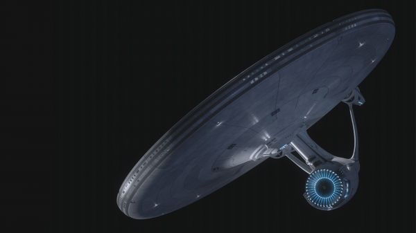 spaceship,Star Trek,space,black background,lights,USS Enterprise spaceship