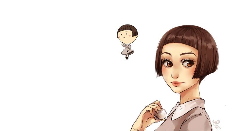 tvář, manga, ilustrace, anime, kreslená pohádka, vlasy