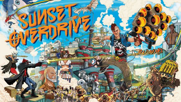 Sunset Overdrive,video games,2560x1440 px