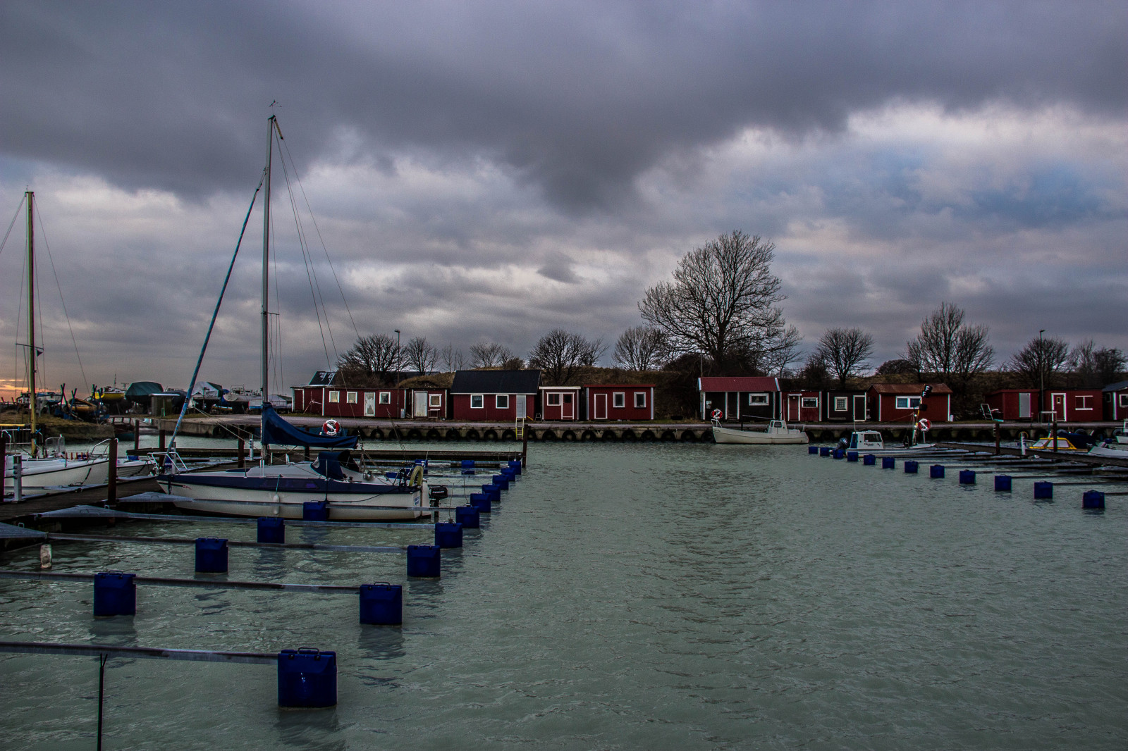 loď, moře, panoráma města, voda, odraz, vozidlo, večer, pobřeží, most, řeka, přístav, molo, dok, soumrak, Marina, přístav, smygehuk, kust, lodičky, vodní, tělo z vody