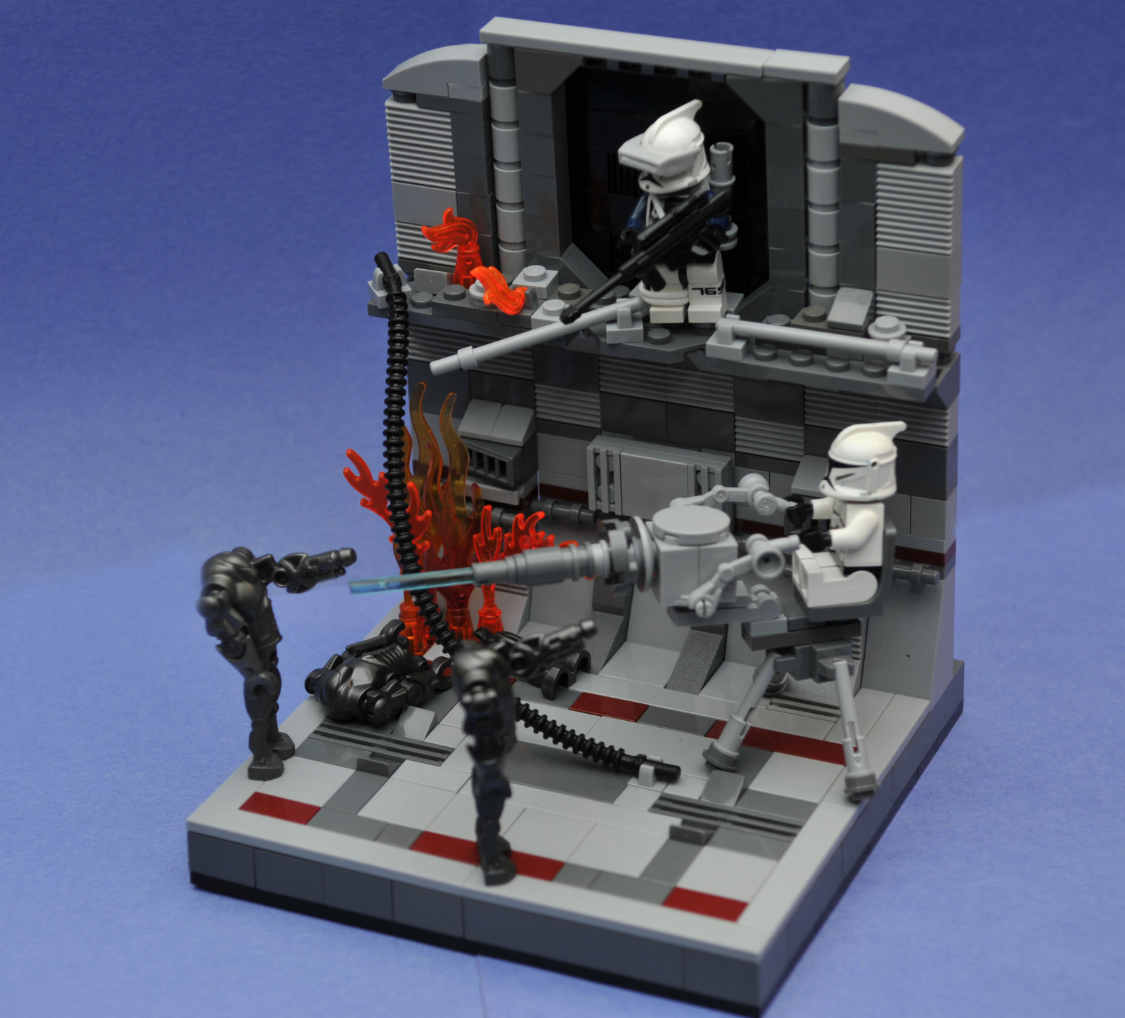 Star, Krieg, LEGO, Schlacht, B2, Kriege, Klon, Vignette, Droid, Laser, Blaster, 457.