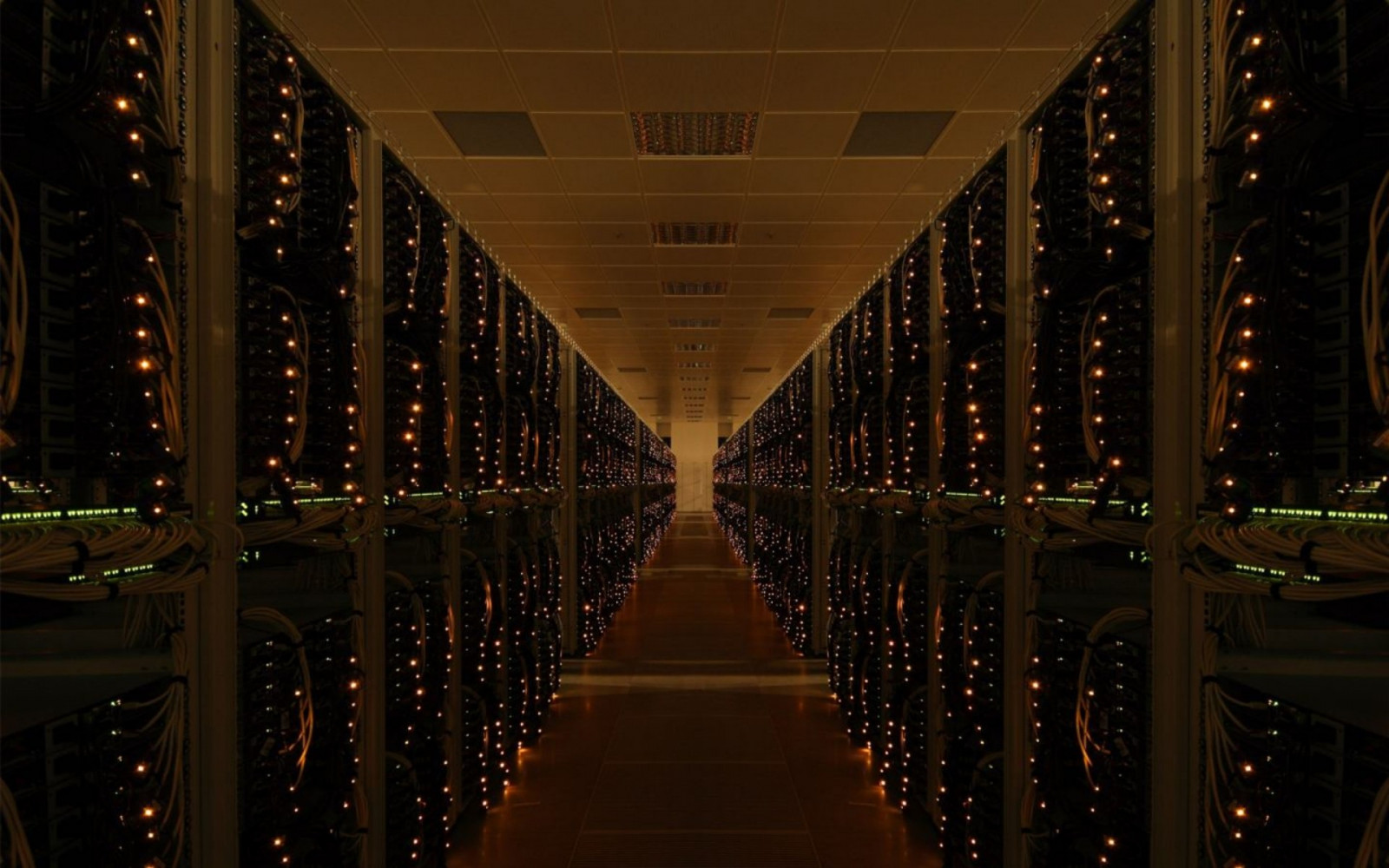 noc, symetrie, počítač, Server, světlo, osvětlení, tma, vinné sklepy, vinný sklep