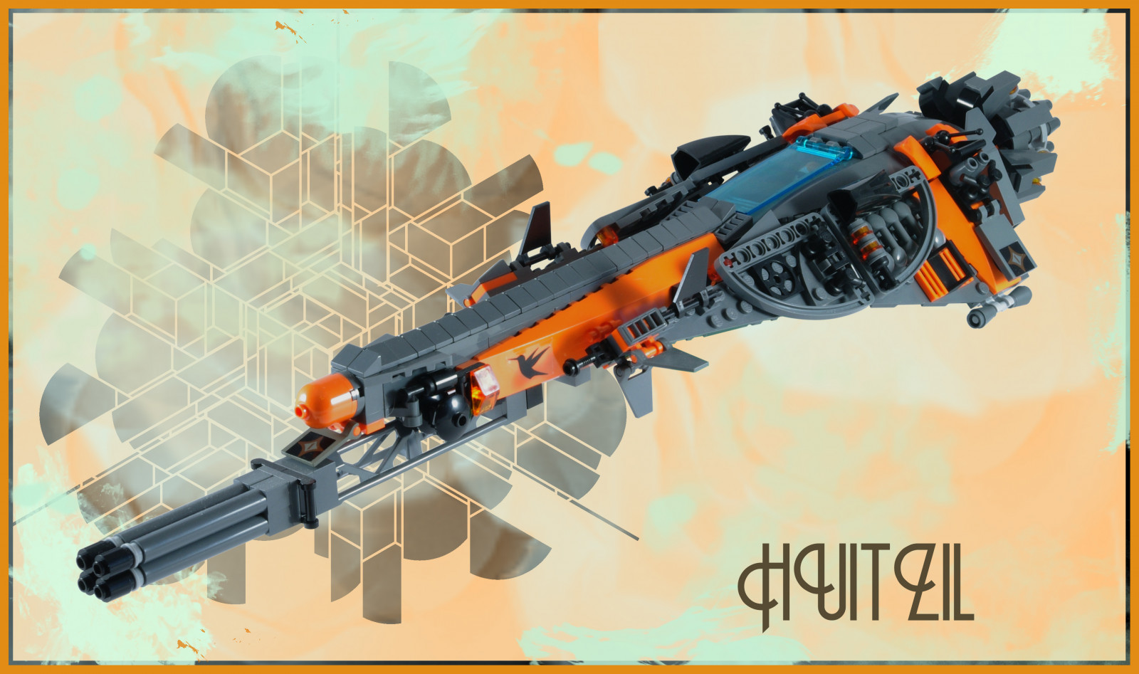 sf, LEGO, prostor, kosmická loď, Starfighter, Tbb, thebrothersbrick