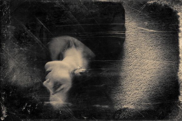 black, cat, monochrome, portrait, dark, abstract