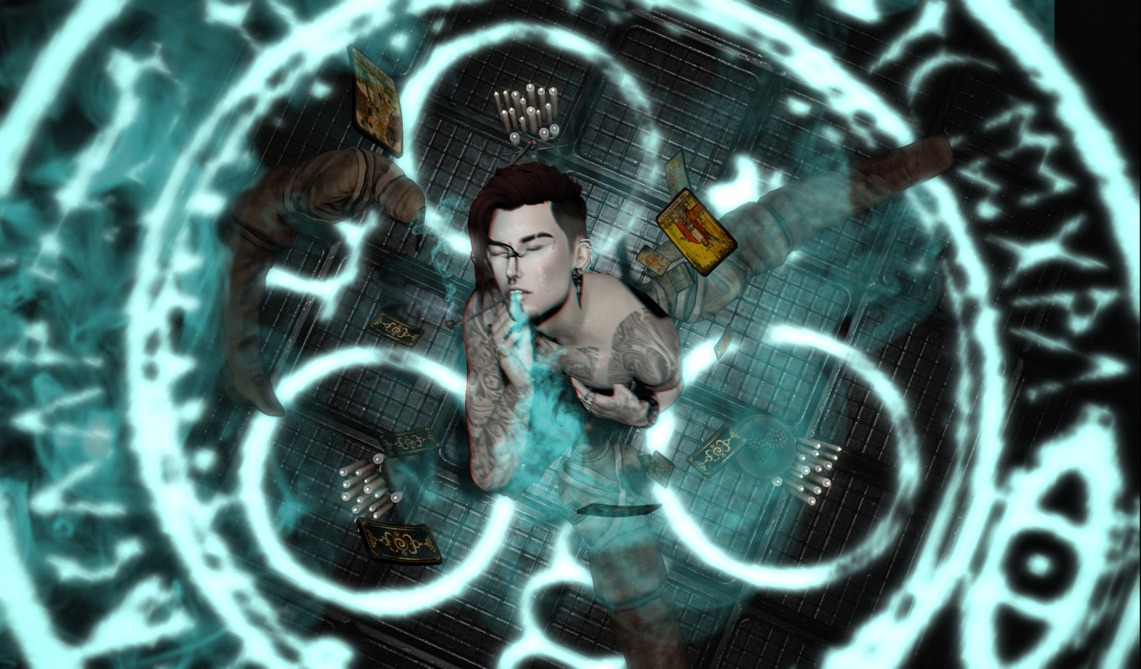 lidé, Černá, Photoshop, portrét, temný, strašidelný, hrůza, kouř, tetování, modrý, kouzlo, Grunge, ďábel, smrt, démon, král, život, zlo, Osoba, špinavý, Virtuální, vtipálek, biologie, kostrbatý, UMĚNÍ, chlapec, muž, hra, krytý, uvolněný, špatný, SL, druhý život, pletivo, mužský, rezident, rp, roleplay, počítač tapeta, Lidské tělo, orgán, kryt alba, glitch, zlověstný, belacort, villian, villians, Jidáš, slcreation, MRE