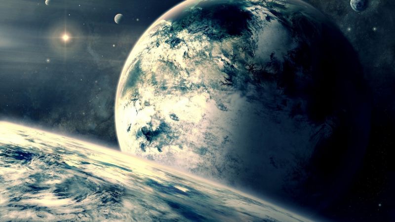 1920x1080 px, space, planet, stars