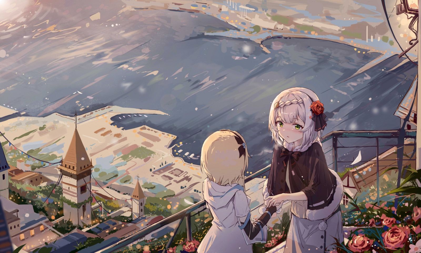 během dne, svět, urbanismus, kreslená pohádka, cestovat, volný čas, krajina, UMĚNÍ, cg artwork, ilustrace, střecha, město, ptačí perspektivy, zima, Cestovní ruch, zábava, letecká doprava, malování, letecké snímkování, beletrie, rekreace, výkres, fiktivní postava, horizont, odraz, turistická atrakce, grafika, fotografování, animace, Animated cartoon