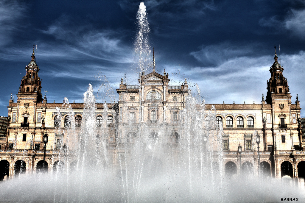 bybilledet, arkitektur, vand, natur, afspejling, himmel, Canon, HDR, Spanien, fantasi, kreativitet, springvand, perspektiv, Sevilla, alt, slot, detaljer, KUNST, kunstnerisk, cielo, agua, himmel, Fontain, fantastiske, plaza, original, milepæl, Formidabelt, fantasi, inspiration, wasser, sammensætning, arte, impresionante, utrolig, 550D, canon550d, arquitectura, Artistico, Composicion, perspectiva, antiguo, imponerende, inspirere, EOS550D, fantasia, Espana, ENCUADRE, vand funktion, Afslappet, Creatividad, fuente, detalles, plazadeespa en, Impacto, increible, impresion, imaginacion, impresive, Barrax, impactante, laviejaescuela, barraxxfotografia, barraxx, barraxxphoto, barraxfotografia, barraxphoto