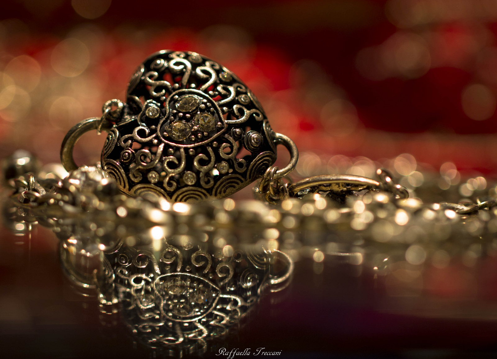 světla, srdce, Červené, Kánon, bokeh, pondělí, Reflex, macromondays, květ, osvětlení, krytý, barvy, hmm, domů, vánoční dekorace, fraktální umění, zblízka, makro fotografie, canonef100mmf28lmacro