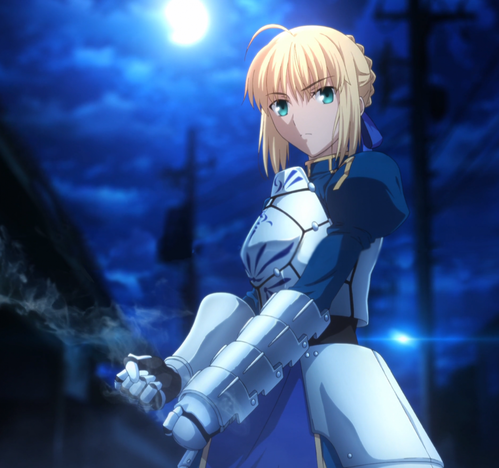 paloș, Soarta Stay Noapte, fete anime, Lună, anime