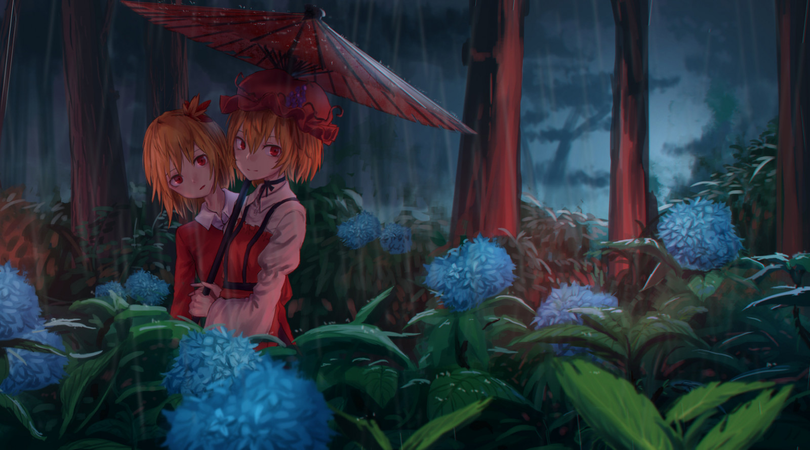 Wallpaper : minoriko aki, Touhou, shizuha aki 1668x927 - damikiller37