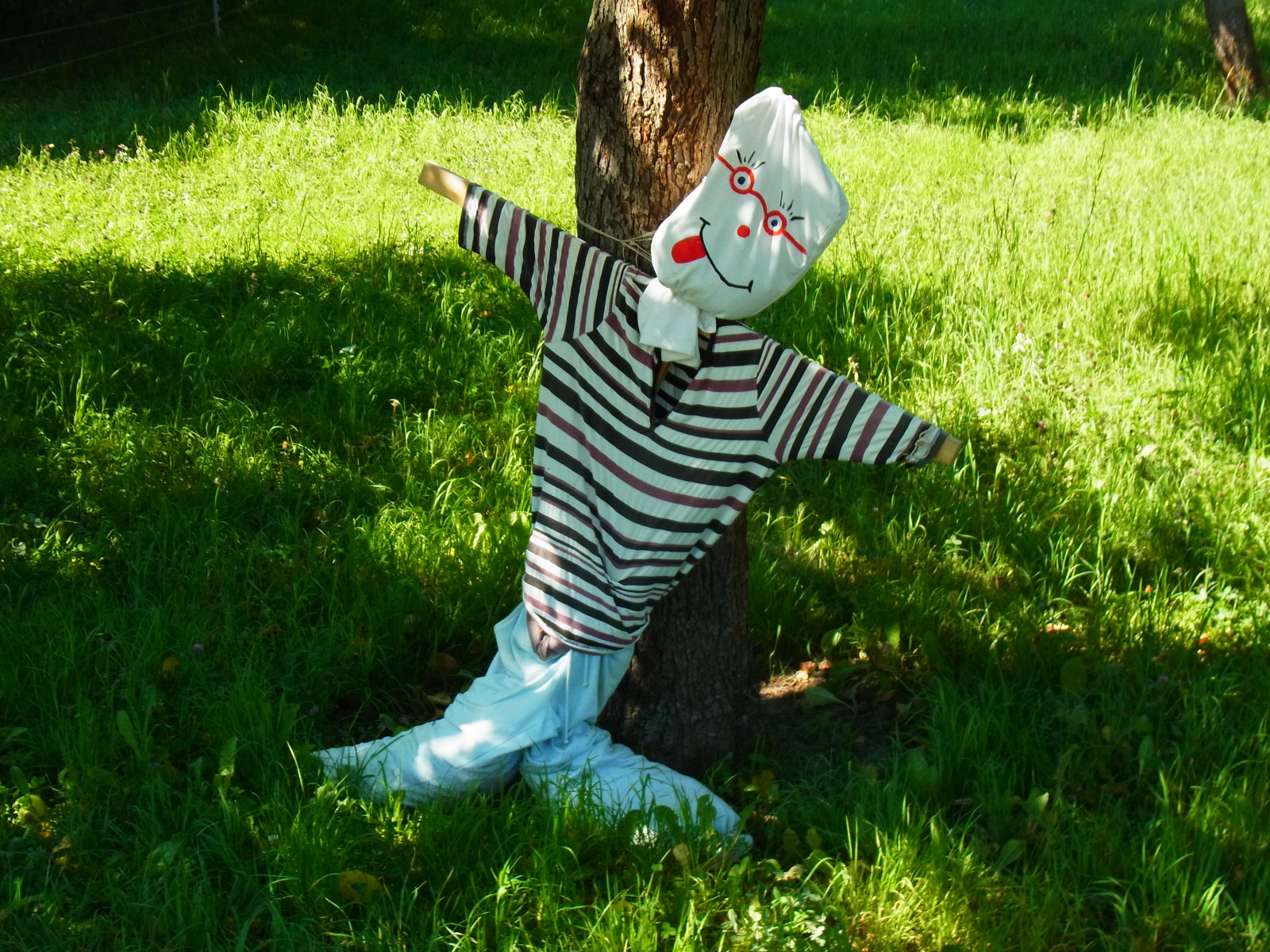 zahrada, tráva, zelená, Berlín, hrát si, strom, rostlina, zábava, gr n, zemědělství, louka, letní, bunt, trávník, tráva rodina, Buga, fr hlich, Lustig, Britz, vogelscheuche, britzergarten, lawn ornament