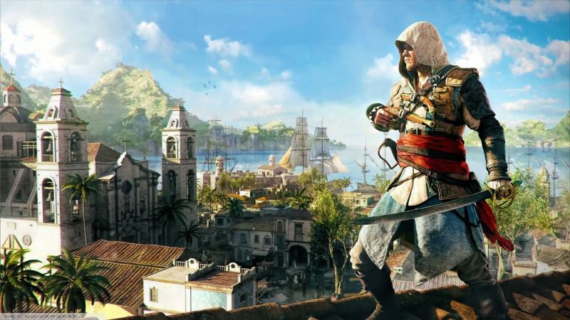 videohry, Ubisoft, Snímek obrazovky, 1920x1080 px, Assassins Creed Black Flag, pc hry videohry, Ubisoft, Snímek obrazovky, 1920x1080 px, Assassins Creed Black Flag, pc hry