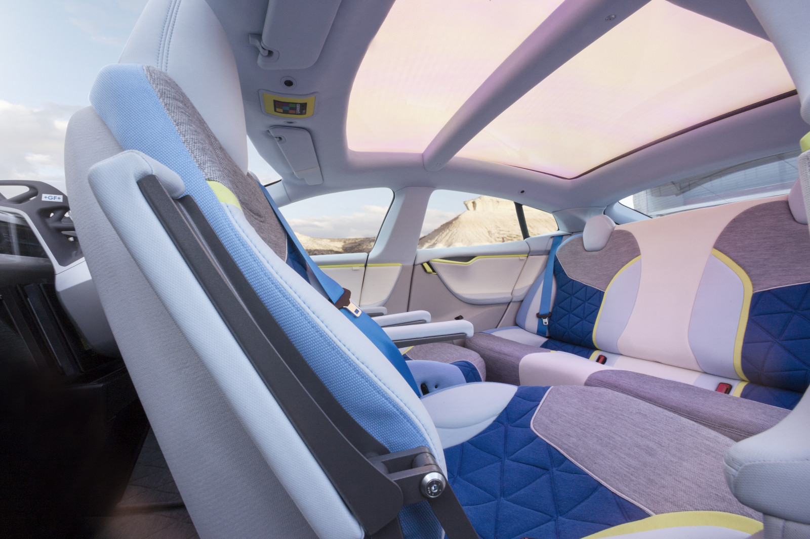 bil, køretøj, 2015, yacht, netcarshow, netcar, bil billeder, bil foto, Rinspeed, Xchang E koncept, flyselskab, bil make, økosystem, luksus køretøj, flykabinen