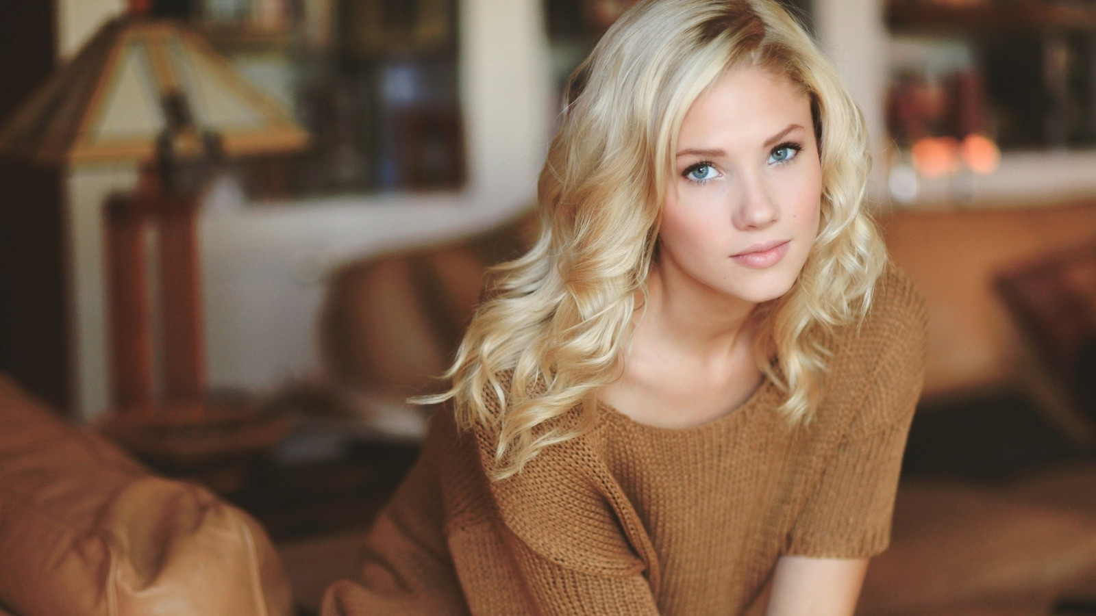 ženy, model, portrét, dlouhé vlasy, modré oči, šaty, svetr, móda, vlasy, Osoba, supermodelka, Berit Birkeland, dívka, krása, žena, dáma, blond, účes, portrétní fotografie, focení, hnědé vlasy, člověk barva vlasů