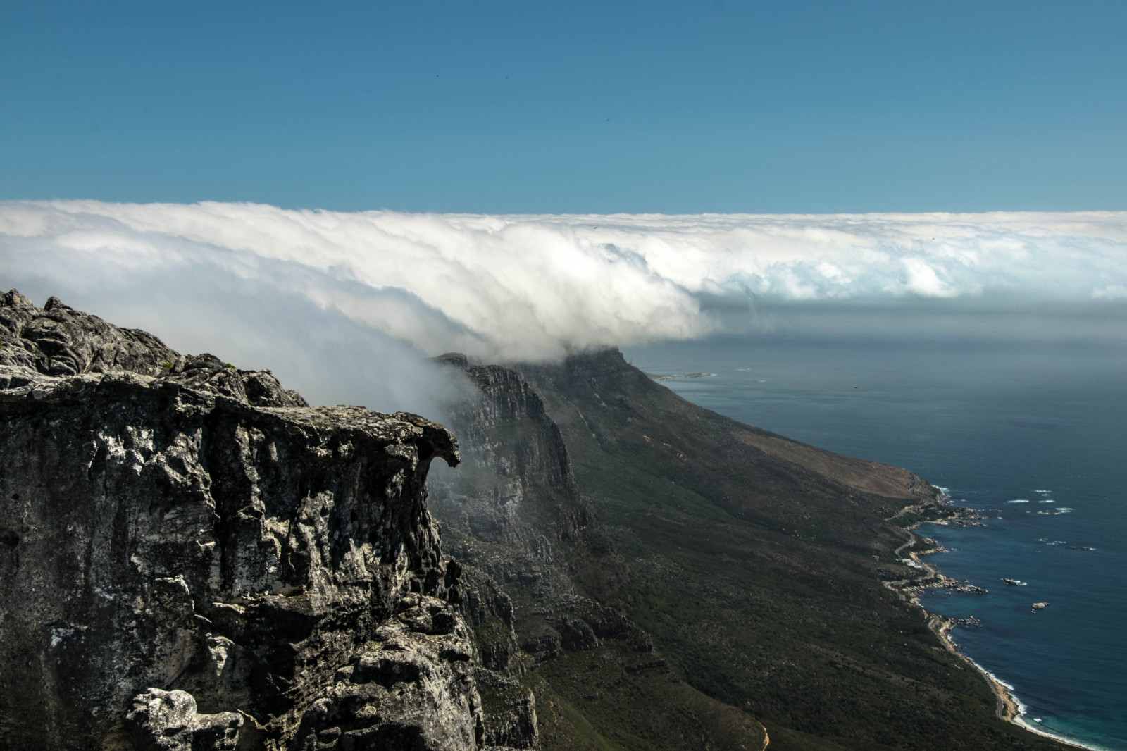 การเดินทาง, วันหยุด, capetown, kaapstad, แอฟริกาใต้, tablemountain, ธรรมชาติ, แนวนอน, โลก, แอฟริกา, ขอบฟ้า, เมฆ, หิน, สีน้ำเงิน, ทะเล, น้ำ, มหาสมุทร