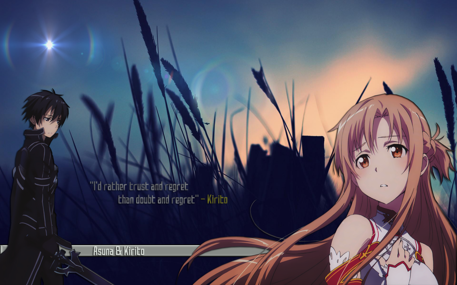 Fond d'écran : illustration, Anime, Sword Art Online, Kirigaya Kazuto ...