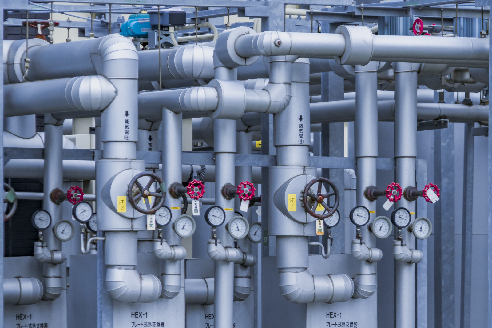 Wallpaper plant, technology, power, control, tech, Tubes, technik