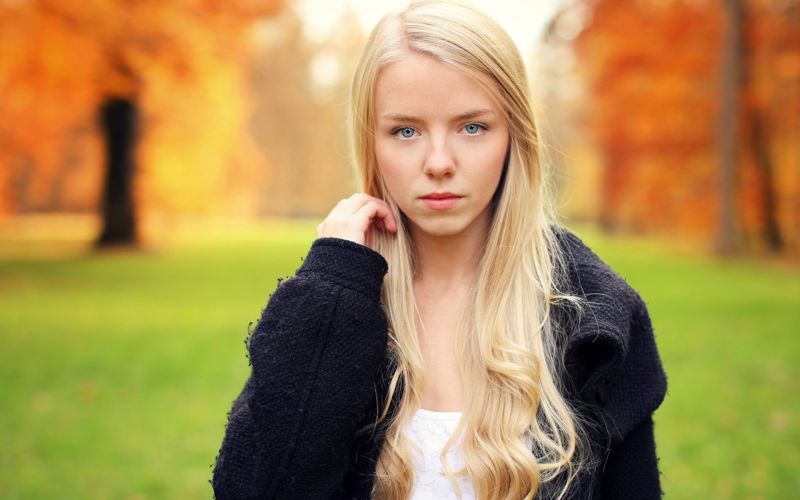 ženy, model, portrét, blondýnka, dlouhé vlasy, modré oči ženy, model, portrét, blondýnka, dlouhé vlasy, modré oči