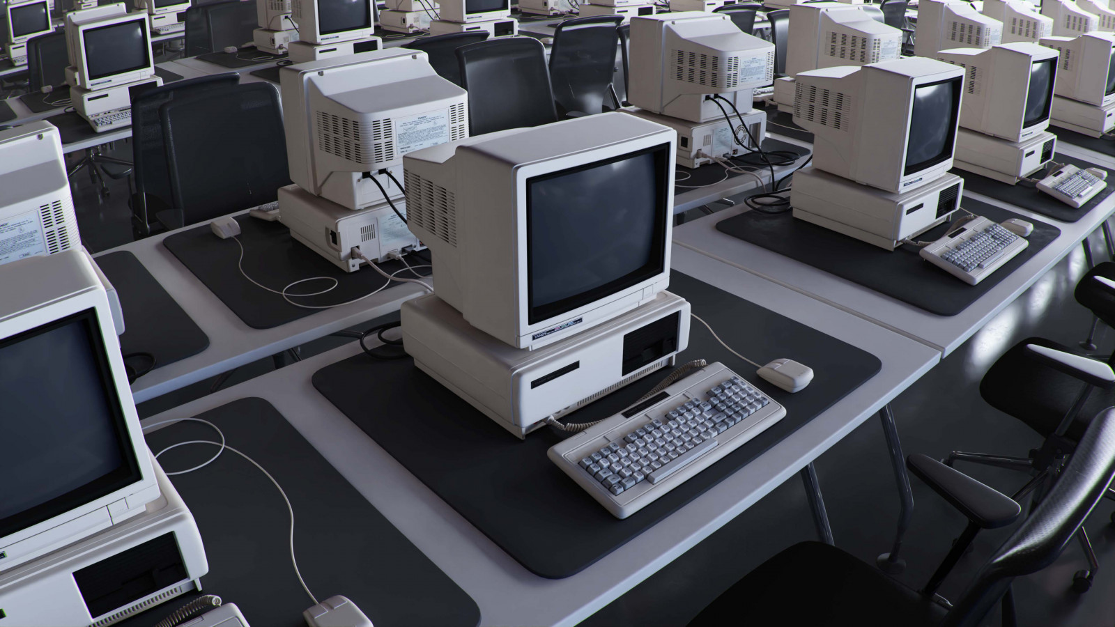 Fondos de pantalla : computadora, Computadoras retro, CRT Monitor, Obra